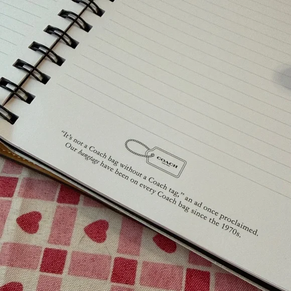๐ COACH NOTEBOOK ๐ NWT ๐ - Picture 13 of 16